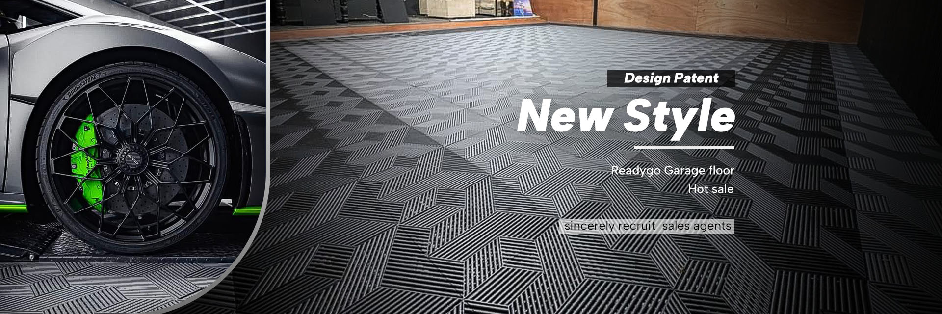 品質 ガレージ 床 タイル 工場