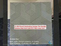 25000ポンド カーテージタイルハンドル 熱と寒さ 6.25タイルカバー 1m2