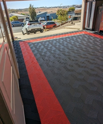スリップレジスタントガレージフロア 倉庫 重用ガレージフロアタイル