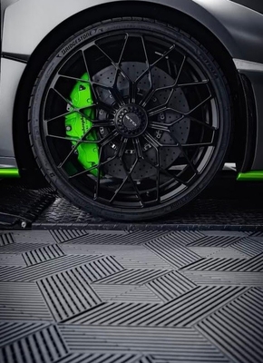 高さ調整可能なUV耐性ポリプロピレン3Dガレージ床タイル