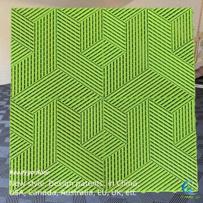 室内用プラスチック床タイル ガレージ 40x40cm ガレージ用床タイル
