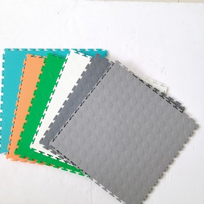 防滑 PVC ガレージ フロアマット 498*498mm PVCタイル ガレージ フロア