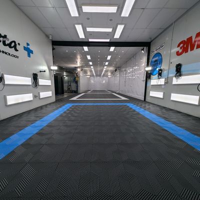 ポリプロピレンガレージ床タイル