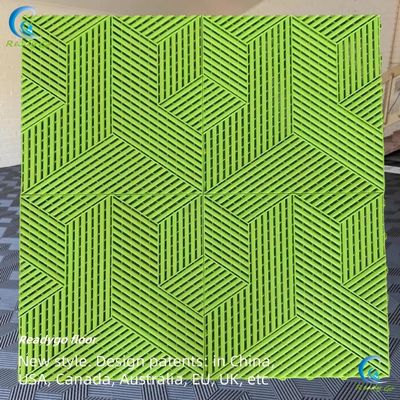 クリックインストールシステムガレージフロアタイル 620g/個 ガレージ改修用