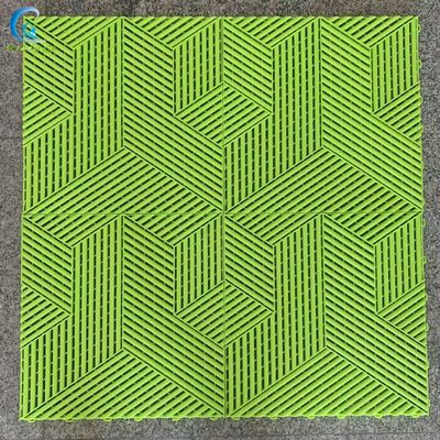 400 * 400 * 18mm Garage Floor Tile Suitable For Workshops High Impact Resistance